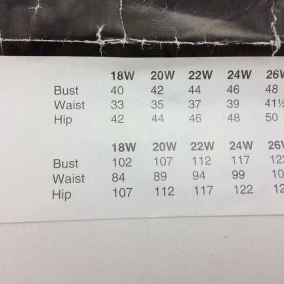 Mccalls 2069 Renegade Cosplay Pattern Plus Size Corset Laced Halter Sz 18W-24W - Picture 4 of 10